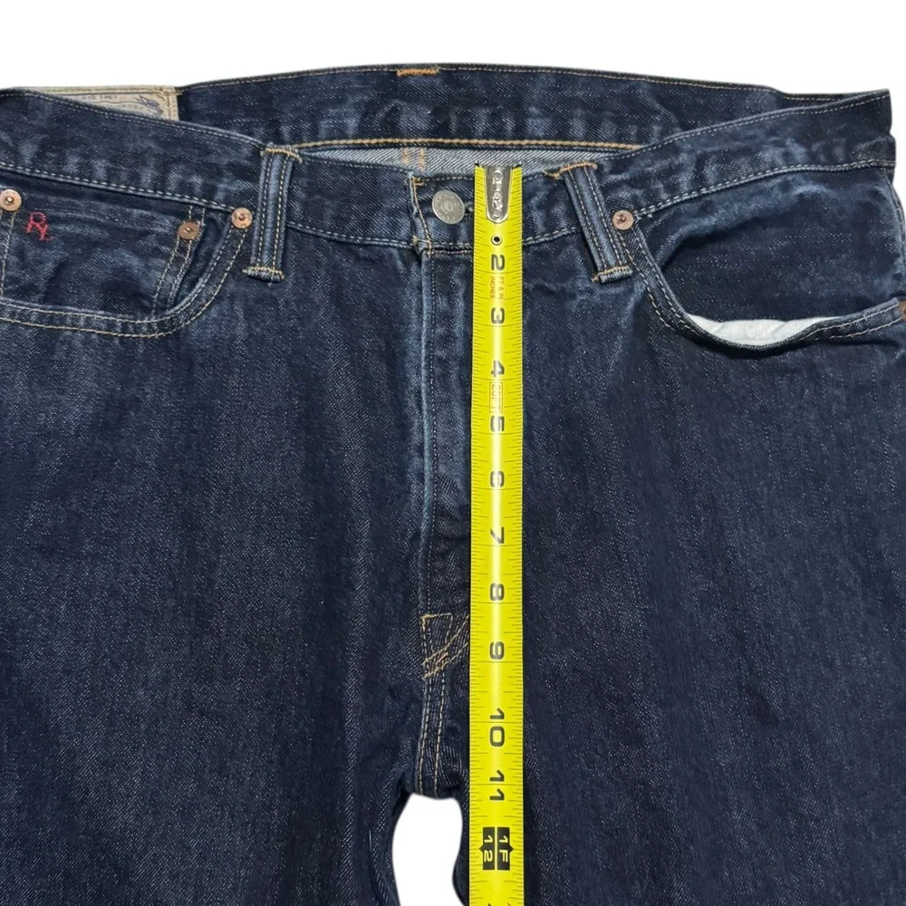 Polo Ralph Lauren Dark Wash Thompson Relaxed Fit Jeans Men's‎ 34x30 100% Cotton